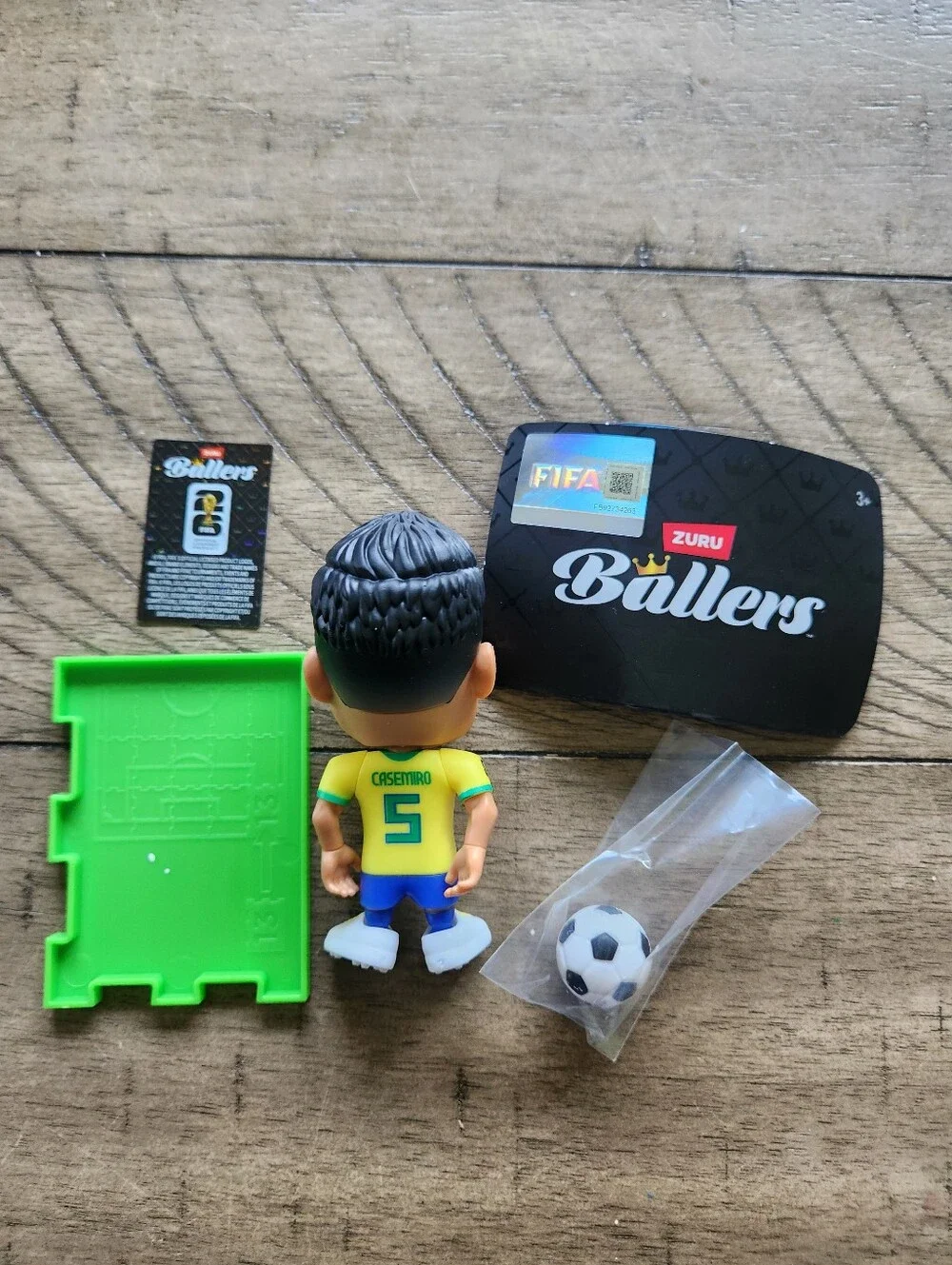 Casemiro Brazil Zuru Ballers FIFA World Cup 2026 Series 1 NEW Complete Open Pck